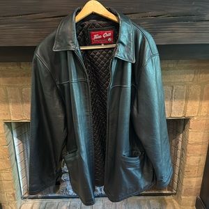 True Grit Men’s 100% genuine leather jacket
